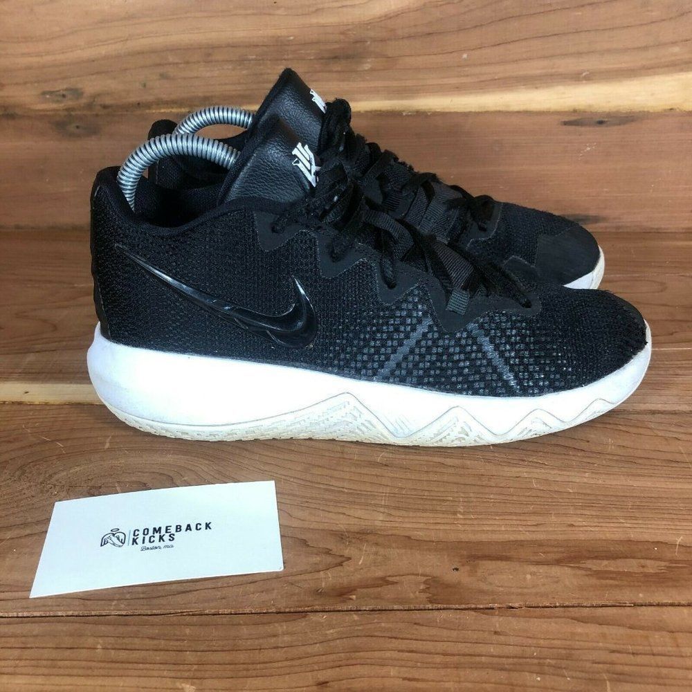 Nike Kyrie Flytrap AA1154-001 Boys Black Gray Lace Up Running Shoes Size 6Y